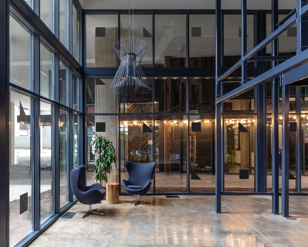 Wall 2016 — Glass mockup surface