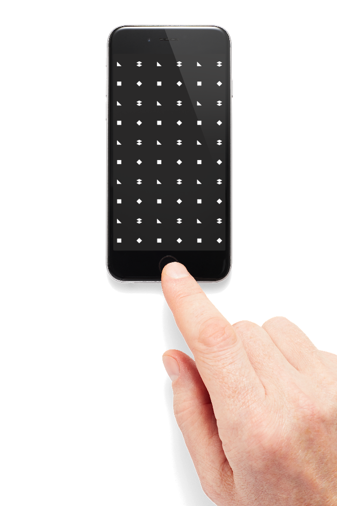 Display 0819 — Phone, held mockup surface