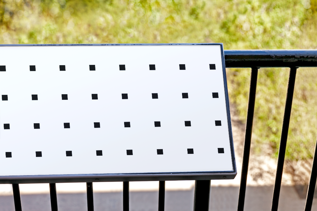 Sign 1952 — Freestanding mockup surface