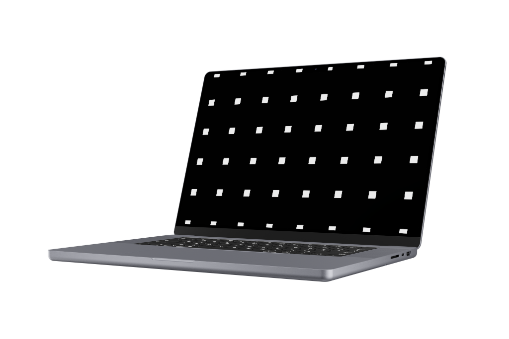 Display 2650 — 16-inch laptop mockup surface