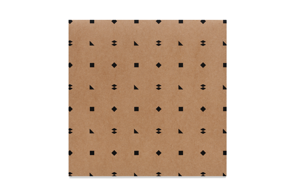 Envelope 0792 — Kraft square, front mockup surface