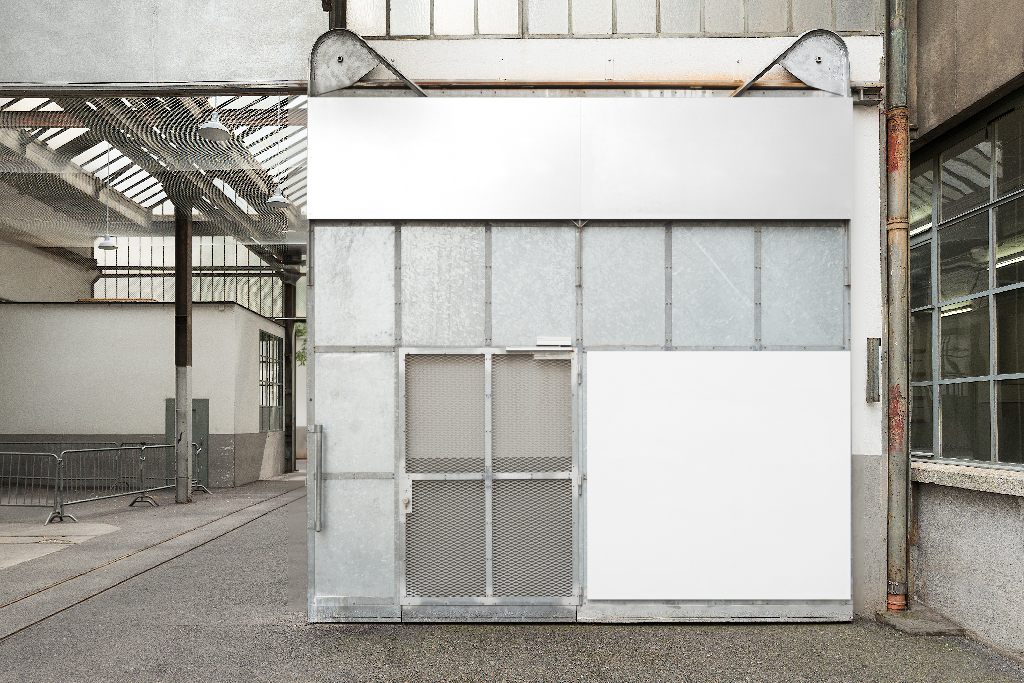 Wall 2279 — In warehouse mockup surface