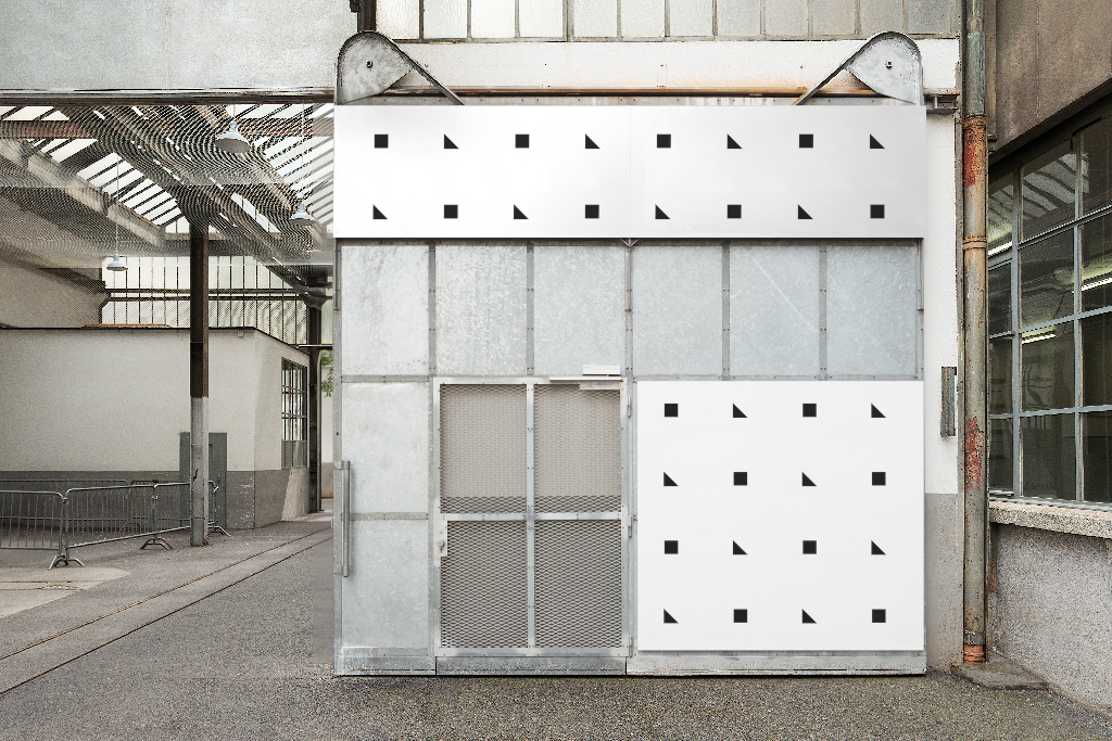 Wall 2279 — In warehouse mockup surface