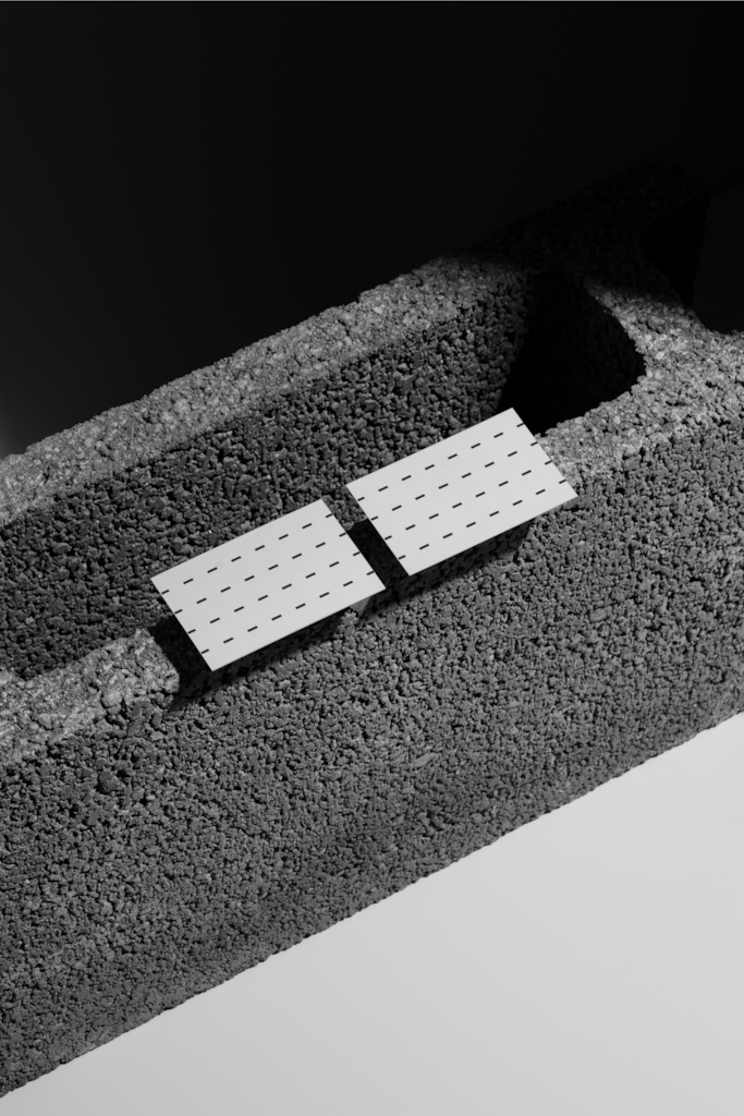 Business Cards 14 — On concrete mockup surface