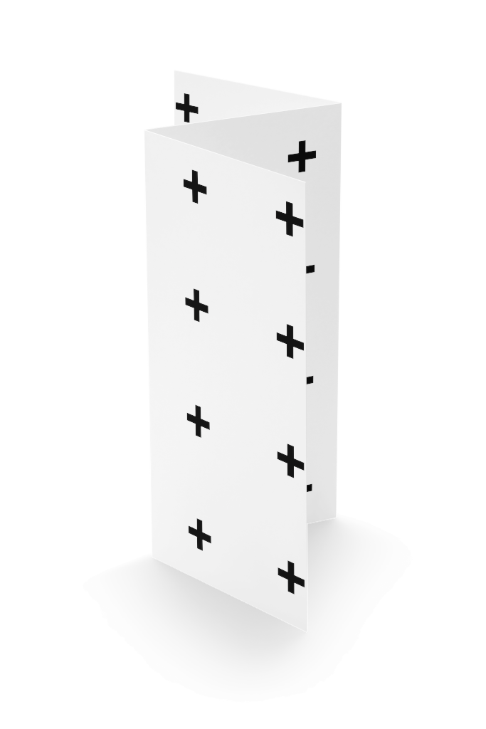 Brochure 1327 — Z-fold, open mockup surface