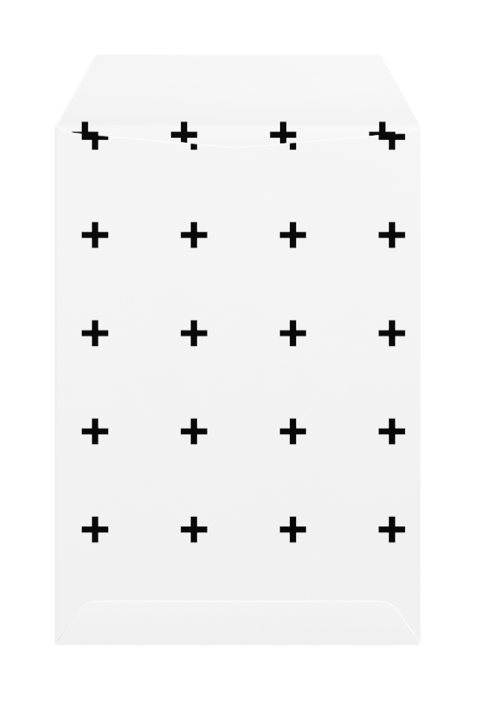 Envelope 1234 — Back, open mockup surface