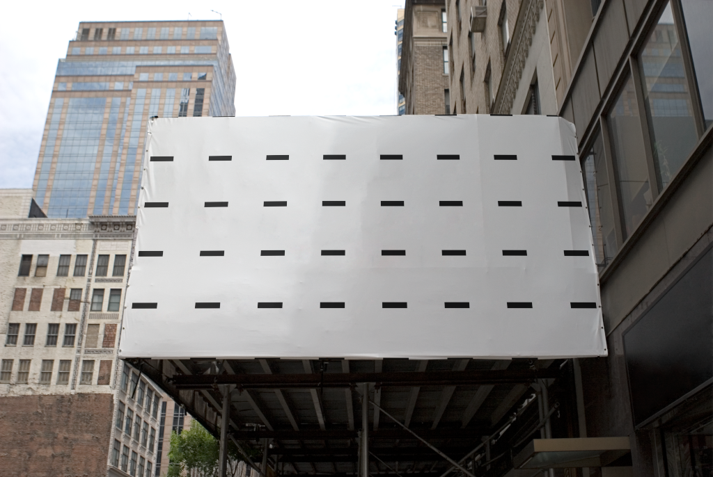 Billboard 0052 — Scaffolding 1 mockup surface