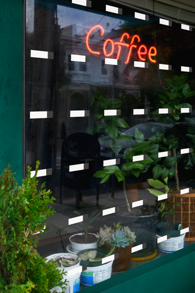 Storefront 1720 — Window glass mockup surface