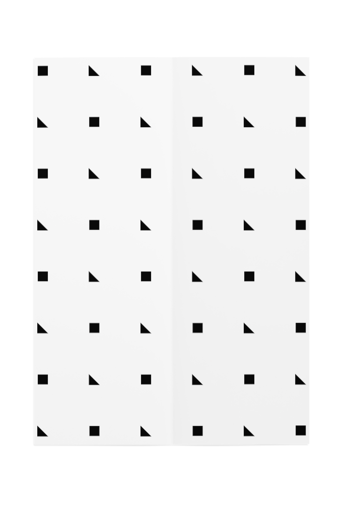 Brochure 1299 — Half fold, open mockup surface