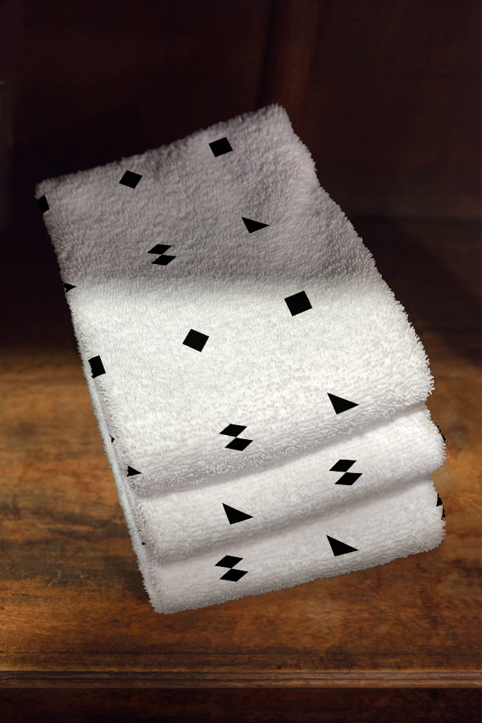 Textile 1475 — Towels, stack mockup surface