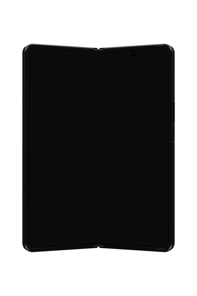 Display 2642 — Phone, Black, Inside mockup surface