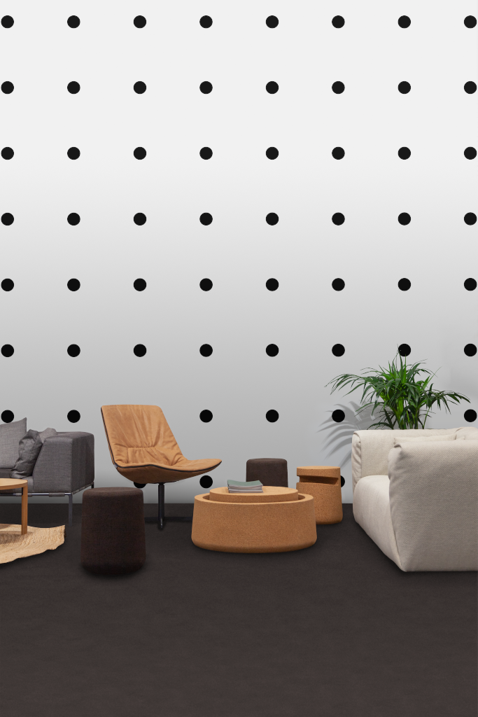 Wall 1458 — With furniture mockup surface