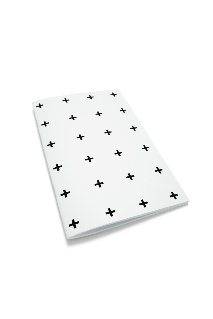 Booklet 0202 — Saddlestitch, closed mockup surface