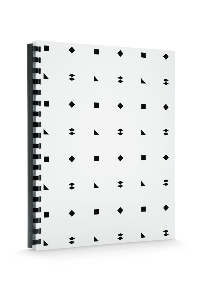 Booklet 0299 — Comb, closed mockup surface