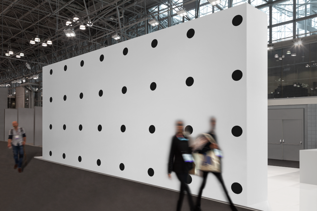 Wall 1383 — Trade show mockup surface