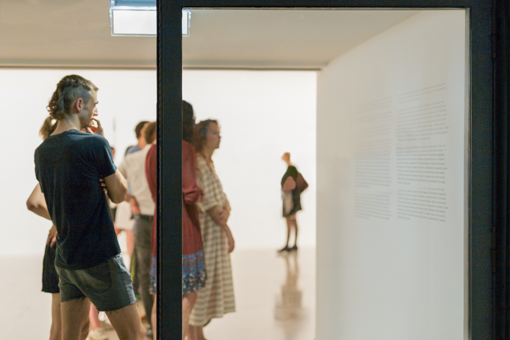 Storefront 2139 — Gallery window mockup surface