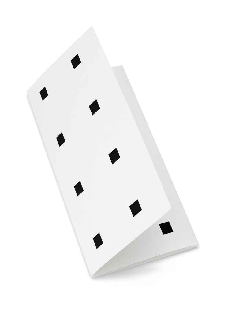 Brochure 0023 — Trifold, open mockup surface