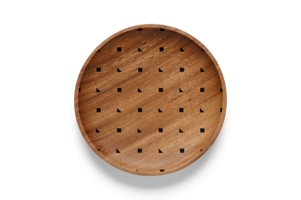 Object 0720 — Wood dish mockup surface