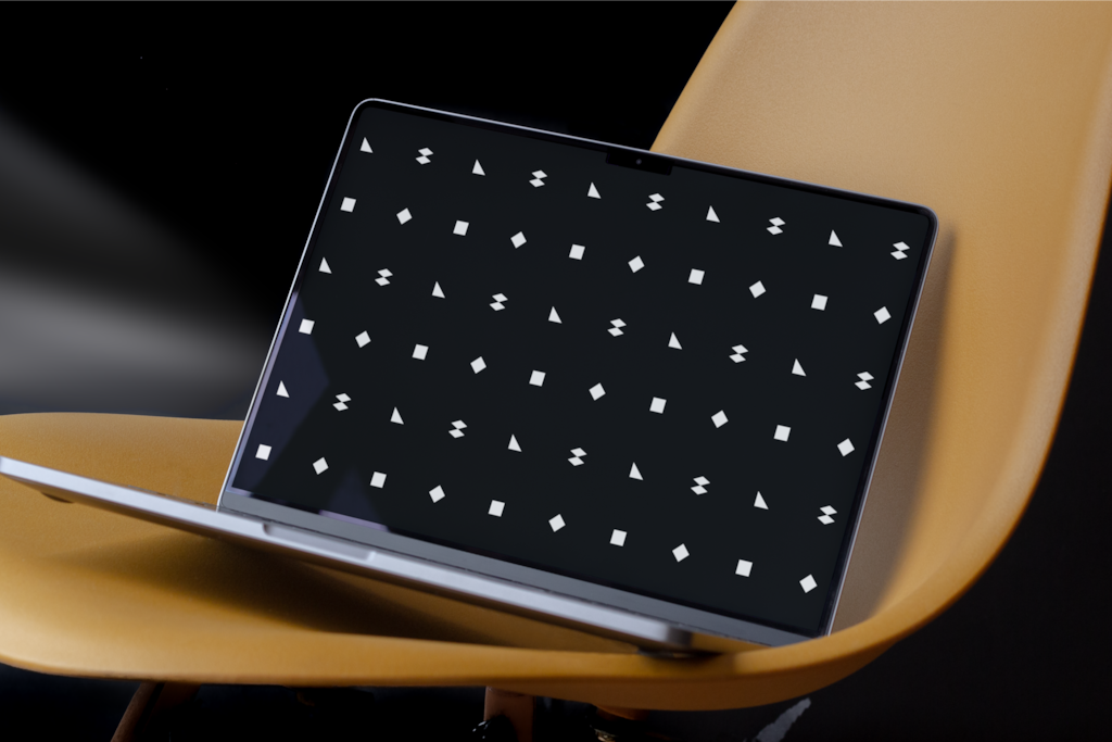 Device C03 035 — 16-inch laptop mockup surface