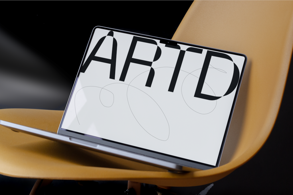 Device C03 035 — 16-inch laptop mockup surface