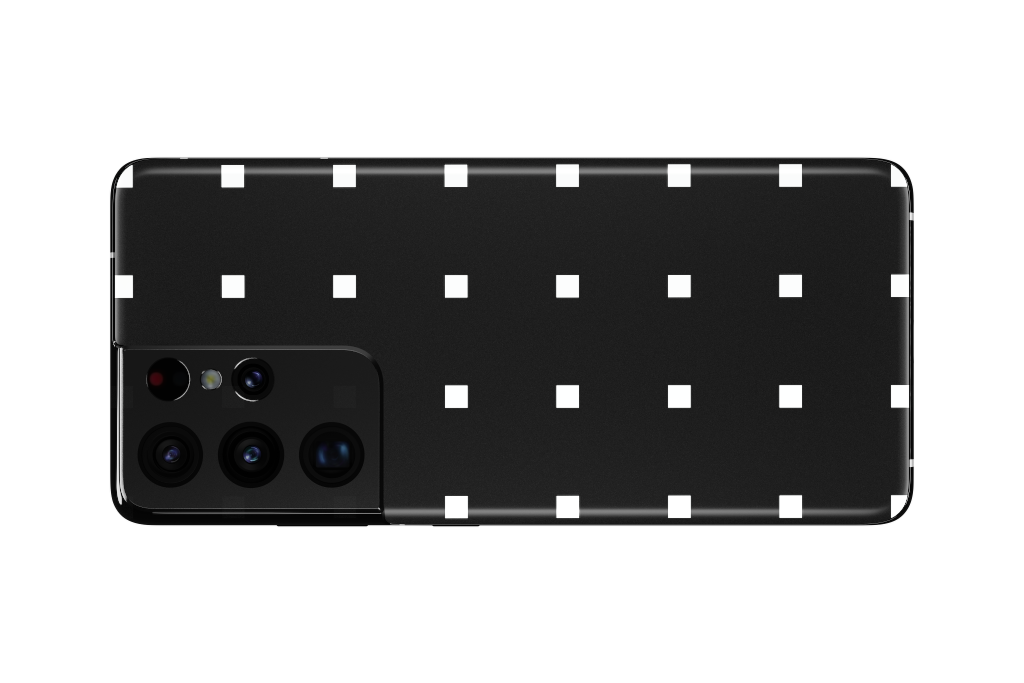 Object 2349 — Phone, black horizontal mockup surface