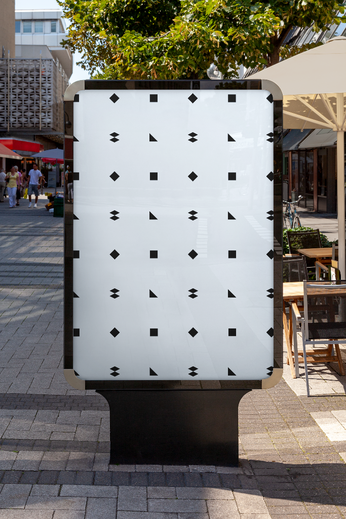 Poster 1848 — Standalone mockup surface