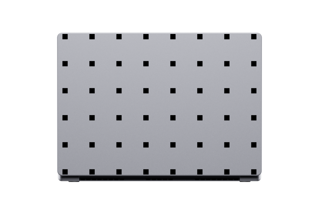 Laptop 2651 — 16-inch laptop, lid mockup surface