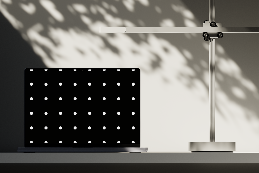 Display 2664 — 16-inch laptop mockup surface