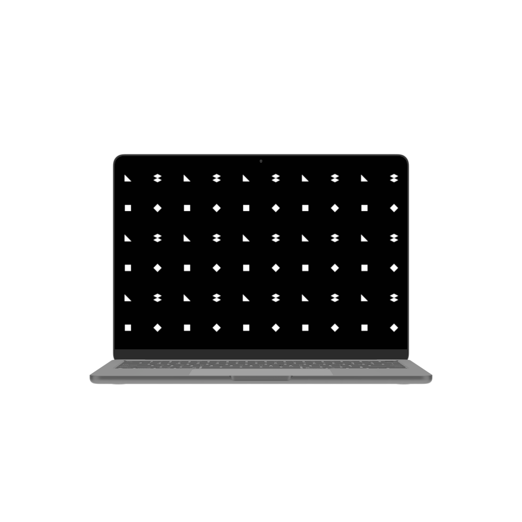 Plus Display 8081 — Laptop mockup surface