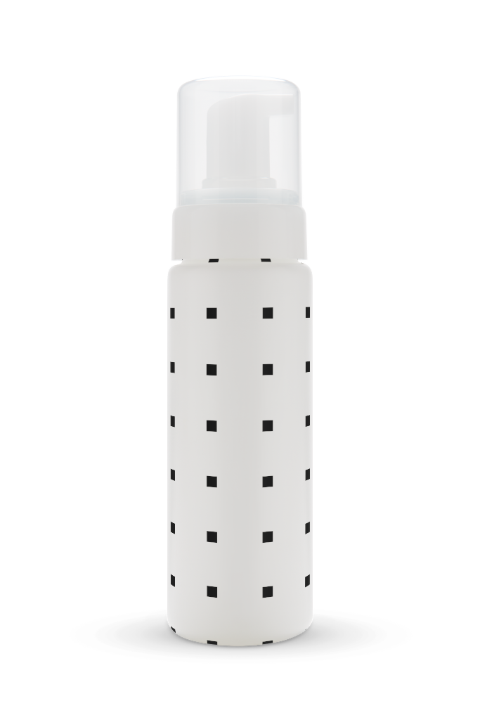 Bottle 0894 — Plastic, with pump mockup surface