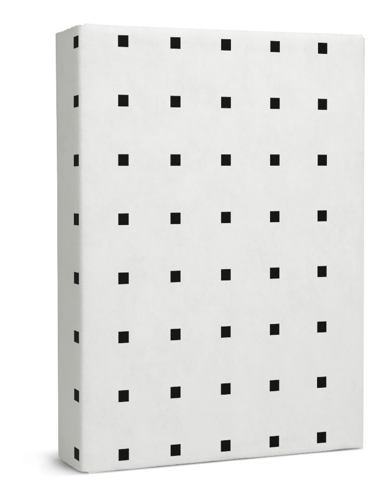 Box 0013 — Uncoated white mockup surface