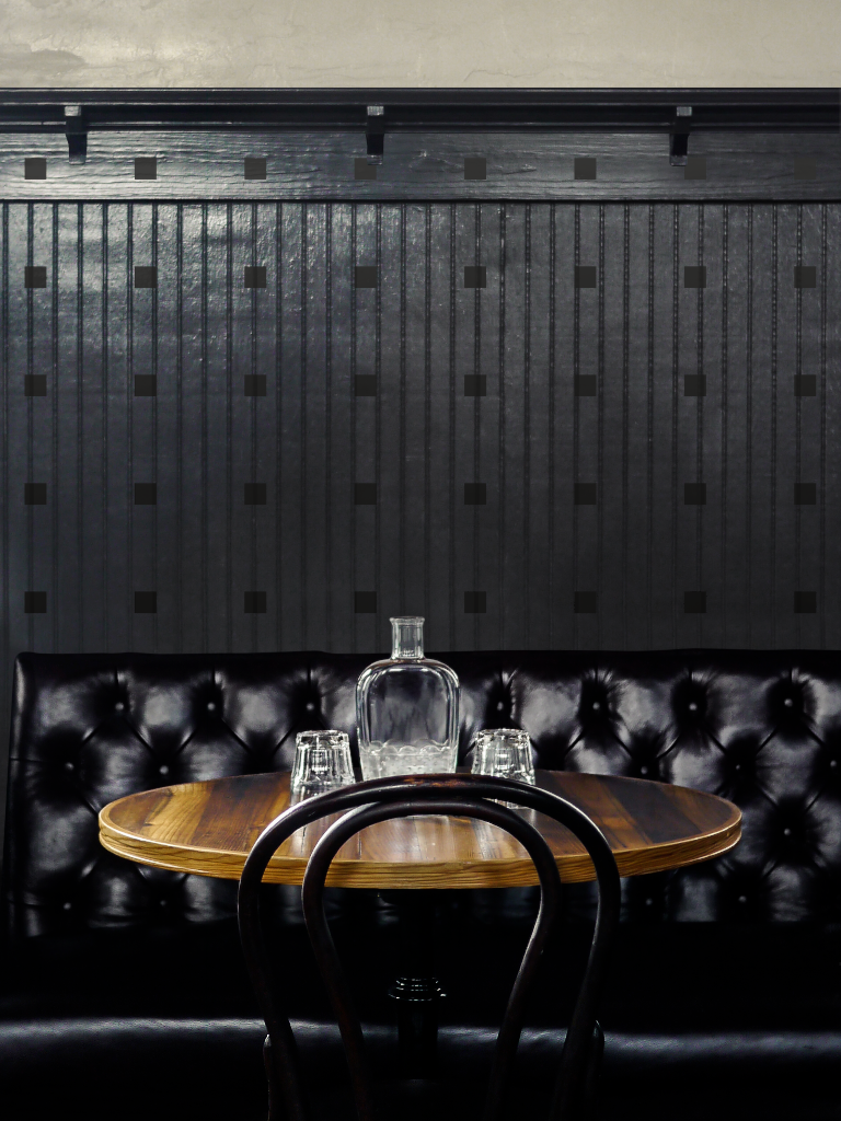 Wall 2084 — Wood, with table mockup surface