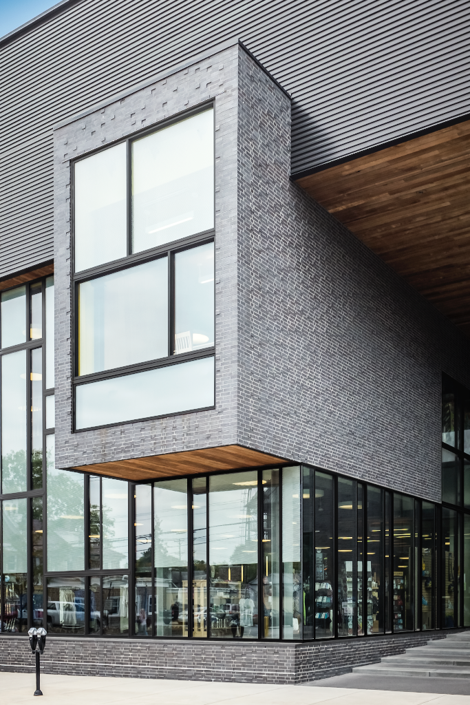 Storefront 2004 — Brick, with glass mockup surface