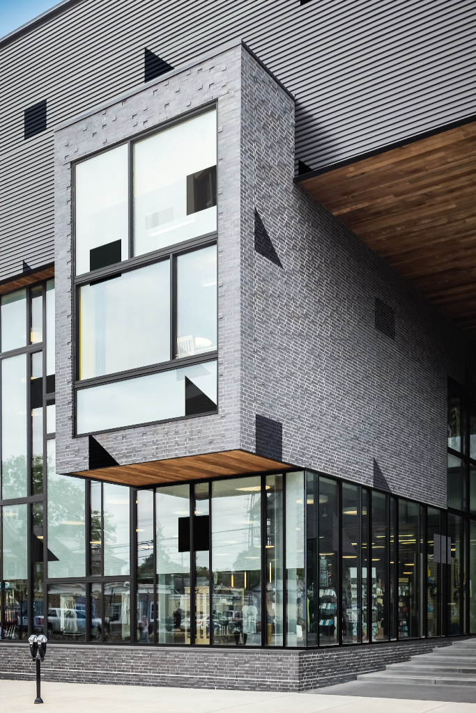 Storefront 2004 — Brick, with glass mockup surface