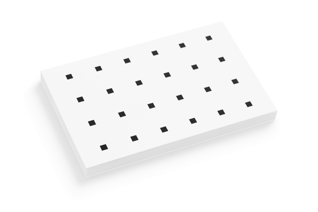 Business Card 1276 — Stack, horizontal mockup surface