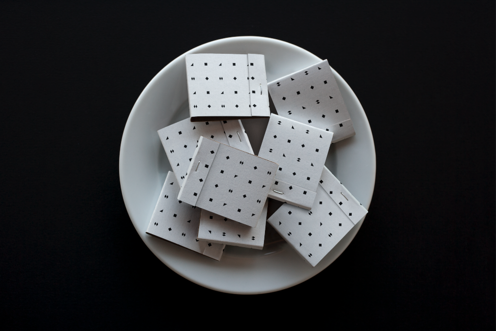 Object 2469 — Matchbook, multiple mockup surface