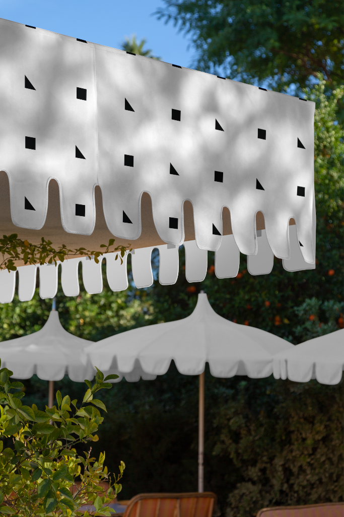 Furniture 1497 — Awning detail mockup surface