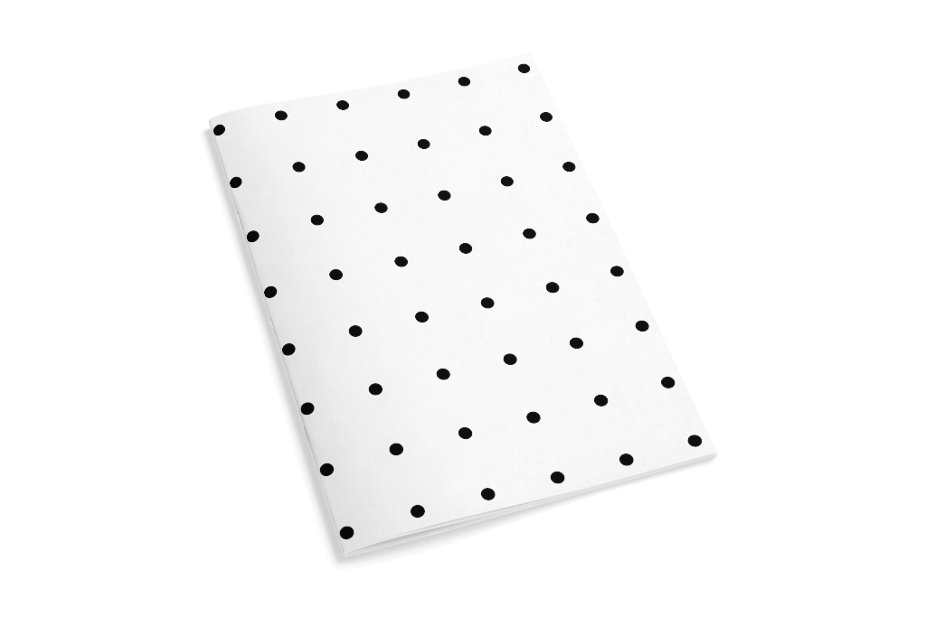 Booklet 0983 — Saddlestitch, closed mockup surface