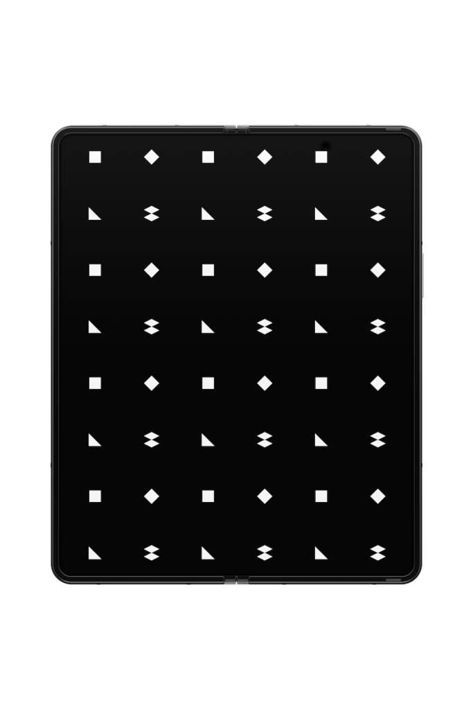 Display 2646 — Phone, Silver, Inside mockup surface