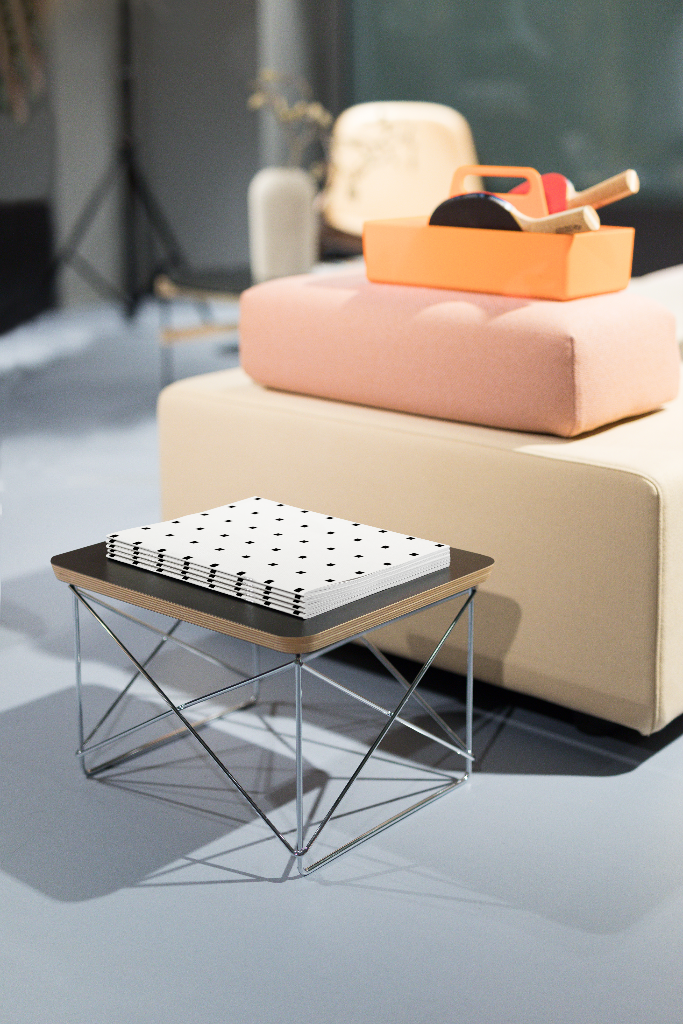 Magazine 2122 — Stack, on table mockup surface