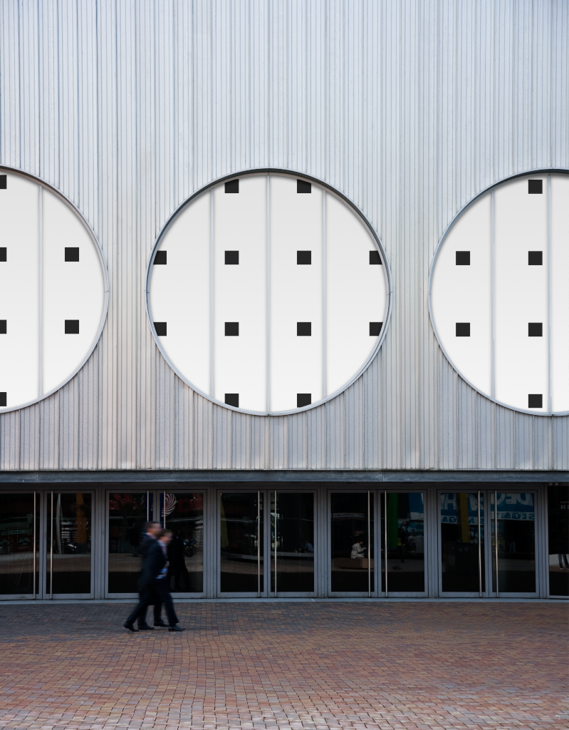 Storefront 0480 — Circular windows mockup surface