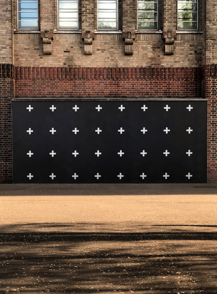 Billboard 2530 — On building mockup surface