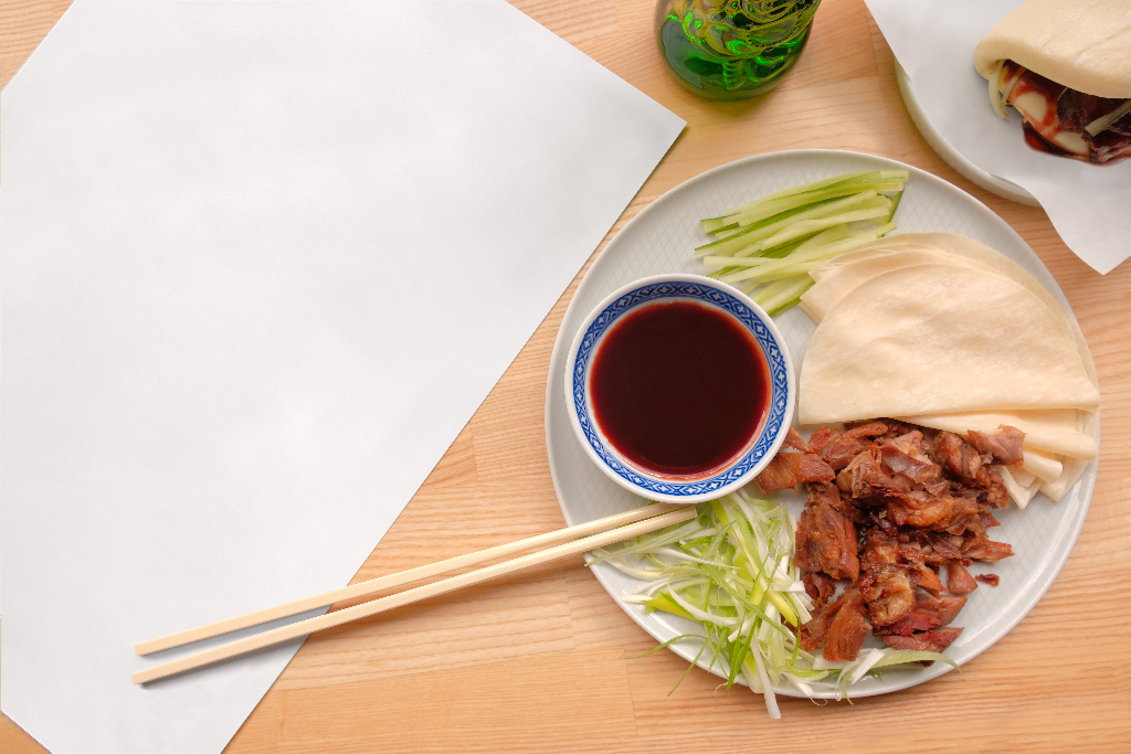 Flyer 2054 — On table mockup surface