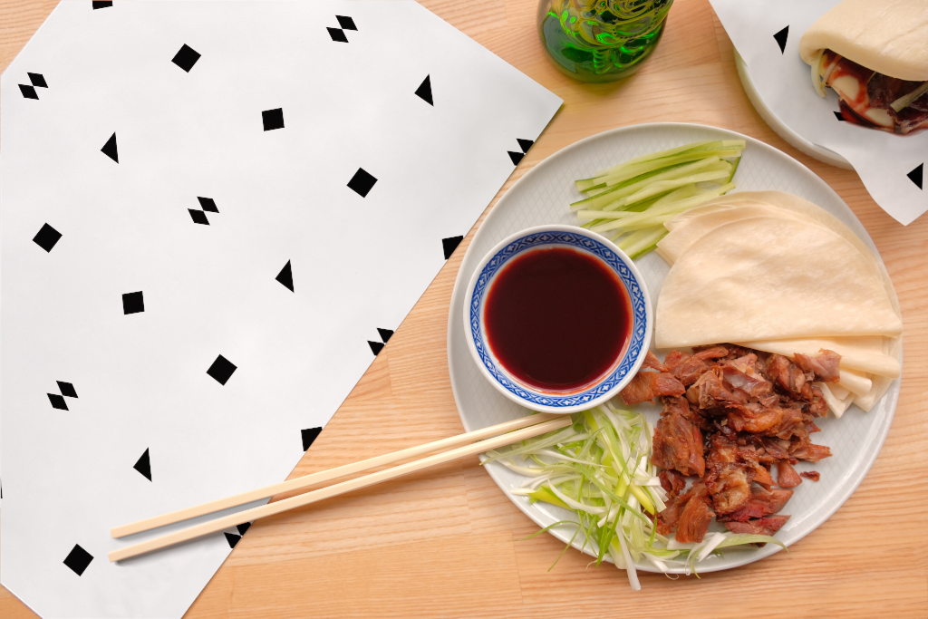 Flyer 2054 — On table mockup surface