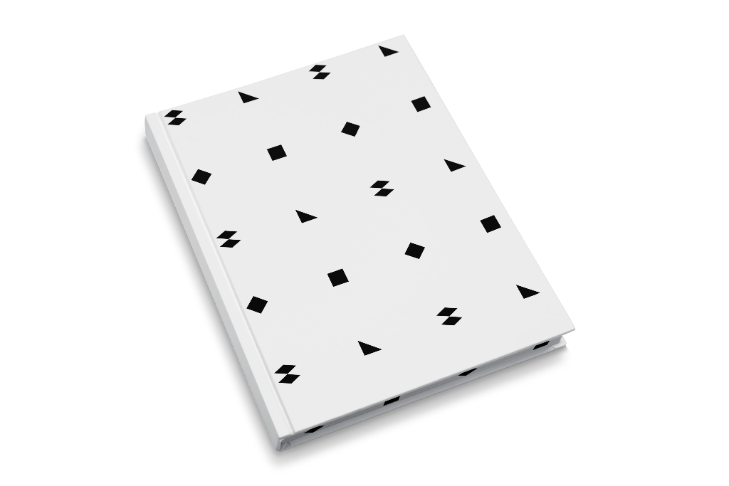 Book 0533 — Hardcover, paper, thin mockup surface