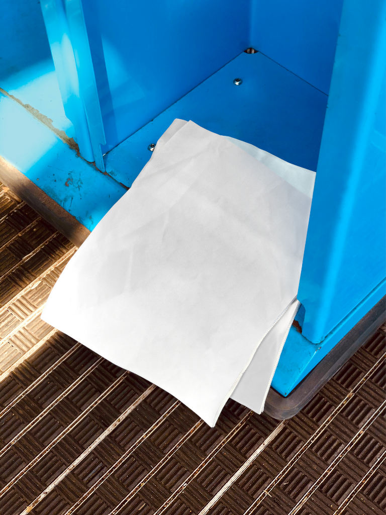 Newspaper 2524 — Laying, dual mockup surface