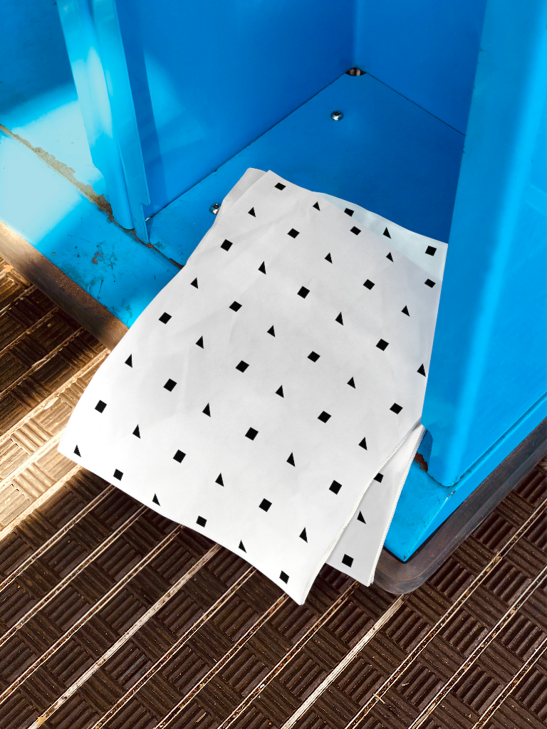 Newspaper 2524 — Laying, dual mockup surface