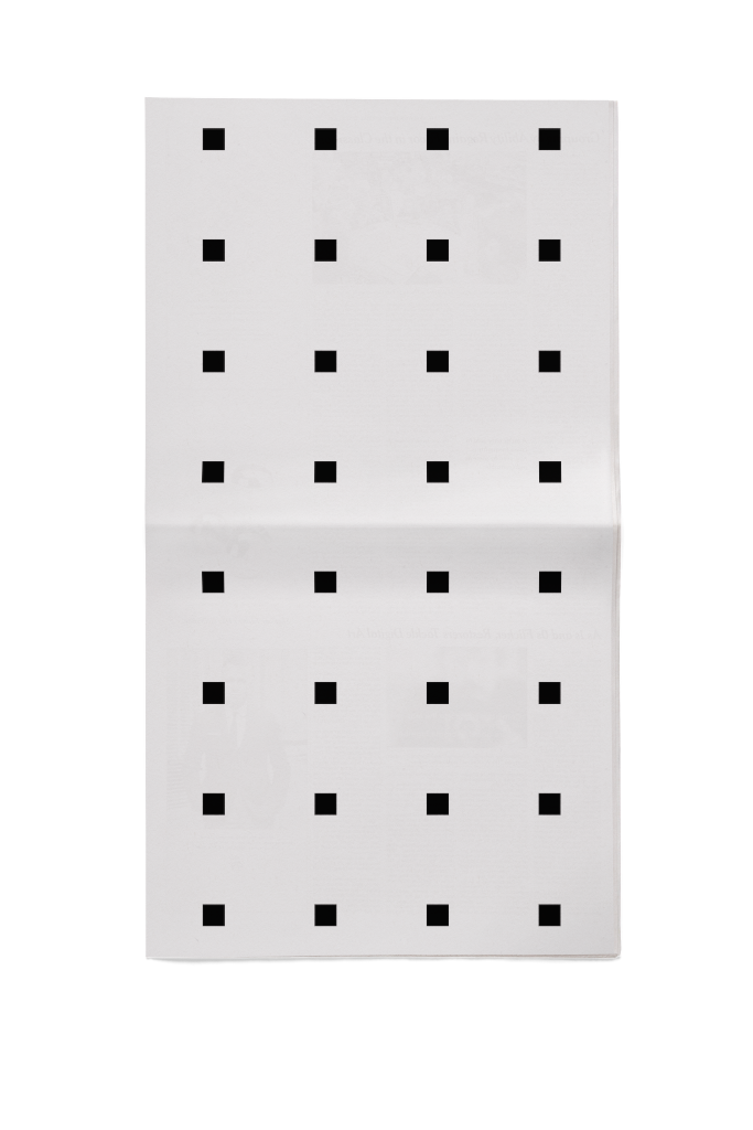 Print 0697 — Newspaper mockup surface